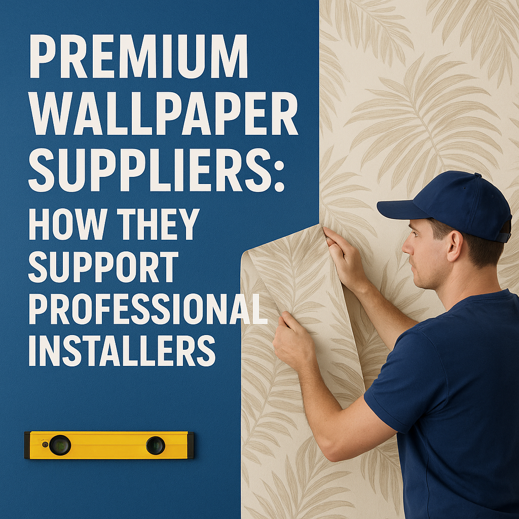Premium Wallpaper Suppliers - How They Support Professional Installers