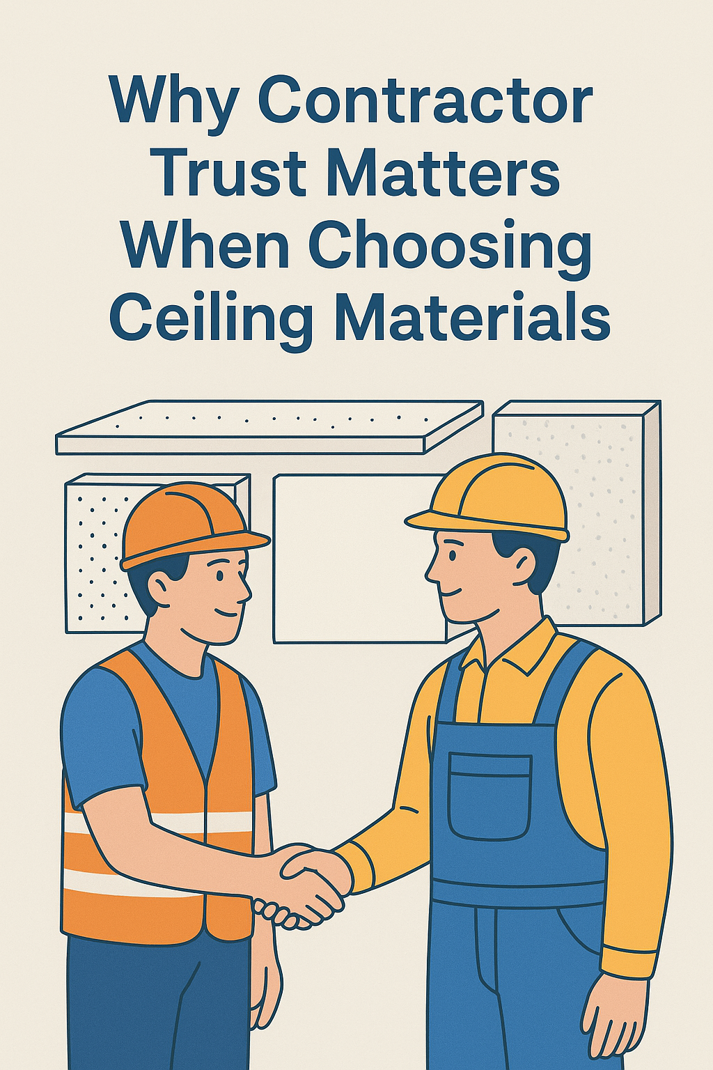 Why Contractor Trust Matters When Choosing Ceiling Materials