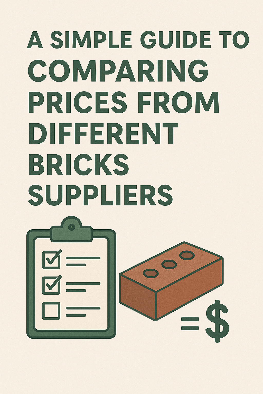A Simple Guide to Comparing Prices From Different Bricks Suppliers
